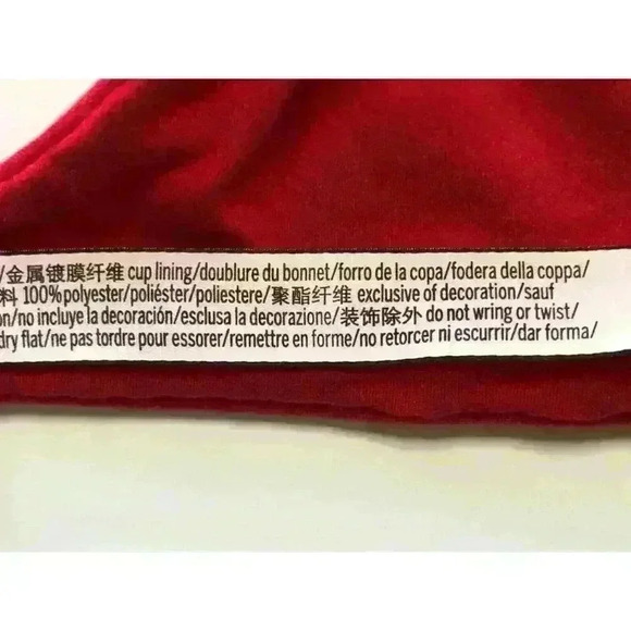 Victoria's Secret Body by Victoria Lined Demi bra 34C underwire red lace - Picture 8 of 12